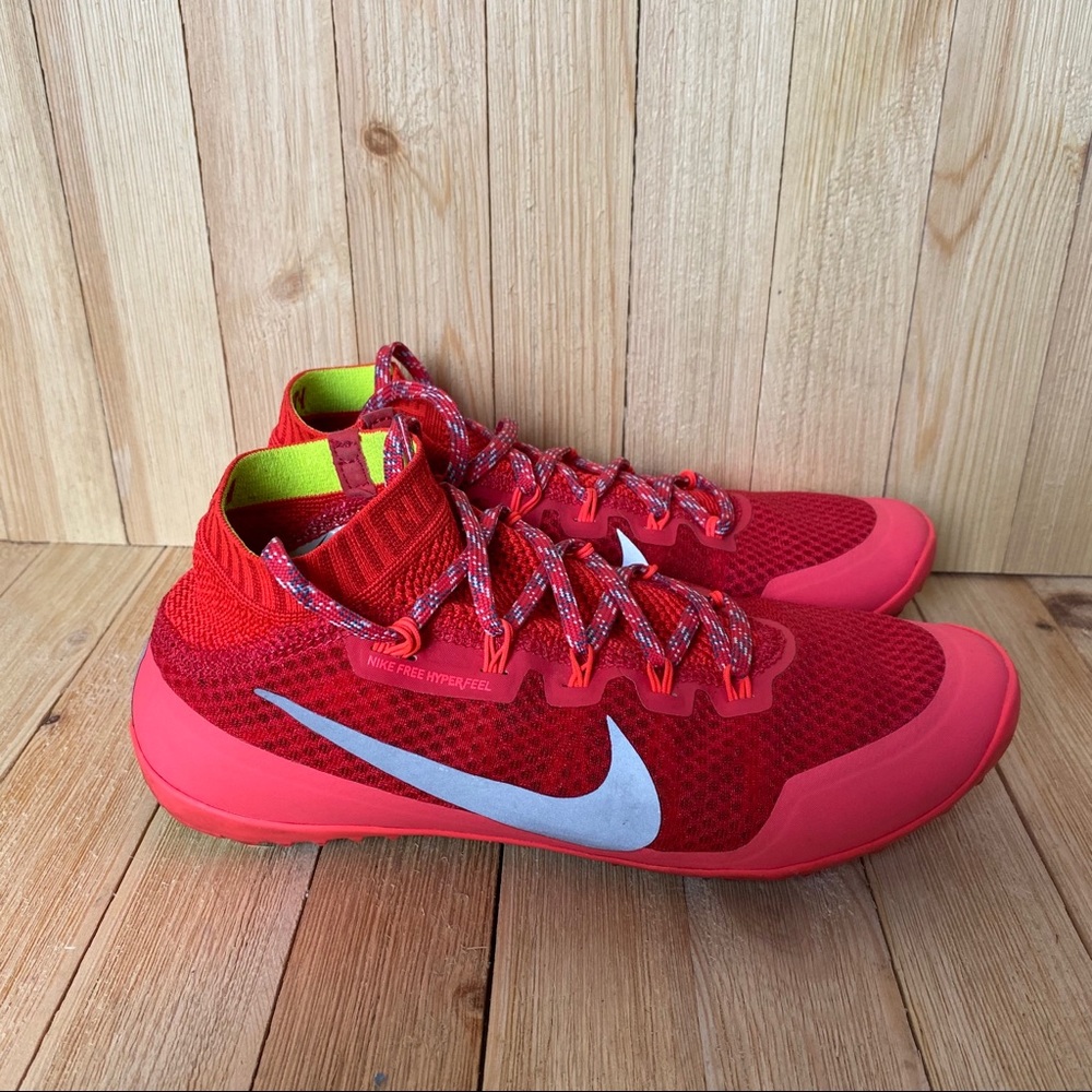 Women’s Nike Free Hyperfeel Running Shoe Red Sz 8